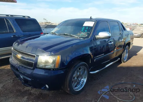 2007 Chevrolet Avalanche 1500 Lt from USA, damaged, VIN 3GNEC12037G265850